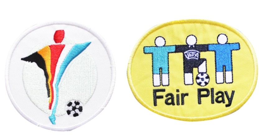 2000 Euro Cup & 96/00 Fair Play Badge Patch