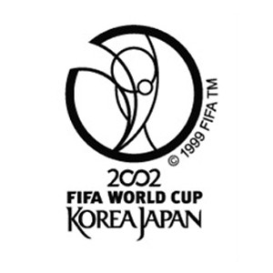2002 Korea Japan World Cup Badges(Black) Left Patch