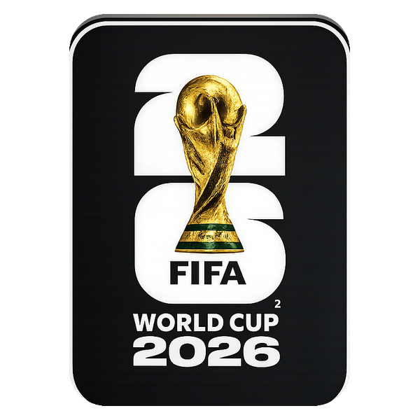 2026 Fifa World Cup Badge Black Patch