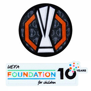25/26 UEFA Europa League & UEFA Foundation 10 Years Badge
