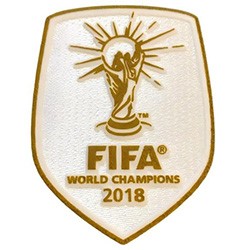 FIFA World Cup Champions 2018 White Badge Patch